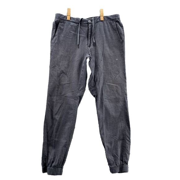 Mack Weldon Joggers Men's Medium Gray Cotton Spandex Casual Chino Elastic Waist‎ - Picture 1 of 15